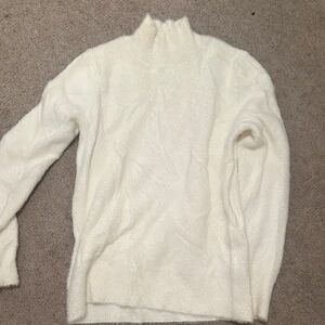 Women's White Sweater